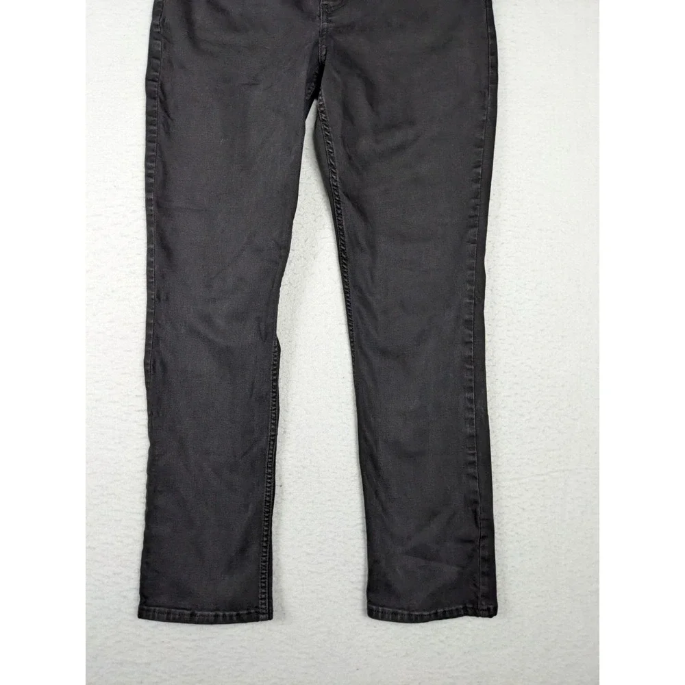 Lee‎ Womens Jeans Black Size 32 x 29 Sz 14 Regular Fit Straight Mid Rise